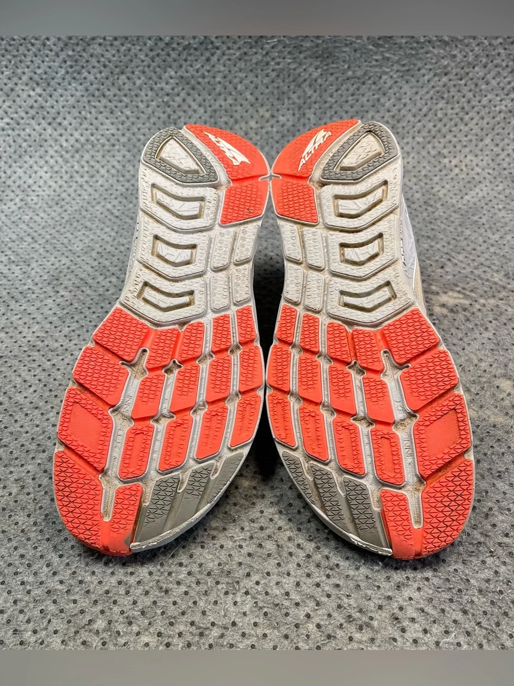 Altra Rivera Grey Orange Running Shoes Size 6 Women’s